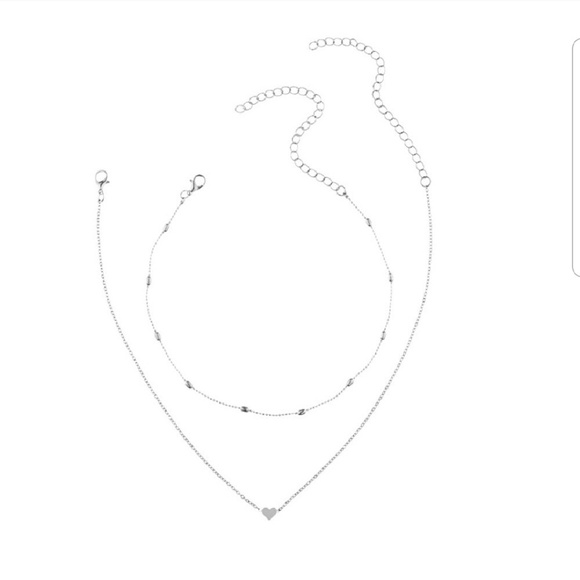 LAST ONE!  DELETING TODAY! Heart Necklace Set - Picture 2 of 2